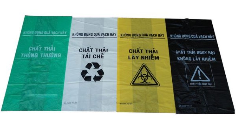 Túi nilon đựng rác y tế - Bao Bì Nilon Tấn Tài - Công Ty TNHH Tấn Tài